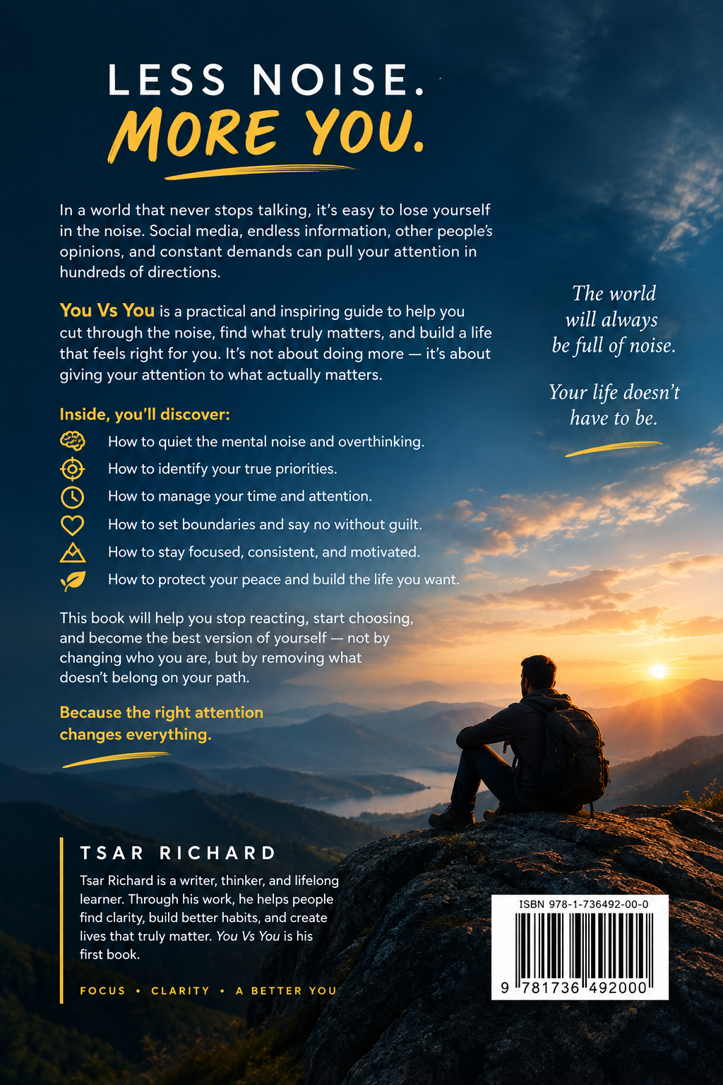 You vs You: The Art of Finding Your Signal in a World Full of Noise.